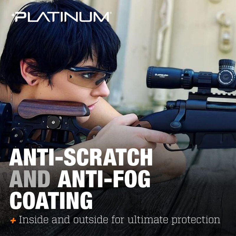 Bolle Tactical Tryon Spectacles CSP PC Lens Platinum Coating