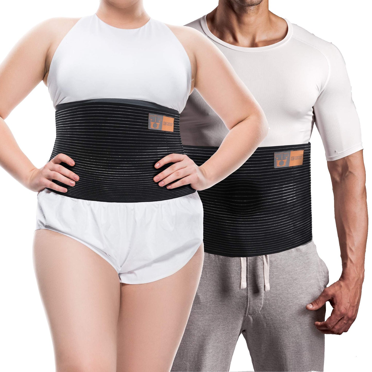 Everyday Medical Plus Size Umbilical Hernia Belt for Women | Hernia Binder for Men | Navel, Ventral & Incisional | Abdominal Support | XXL/2XL