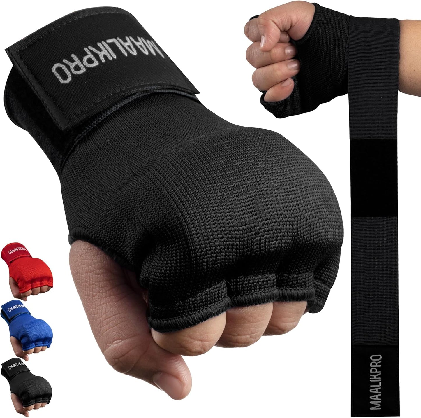 Regine Switzerland Boxing Hand Wraps - Gel Padded Inner Gloves for Men & Women | Ideal for MMA, Muay Thai & Martial Arts