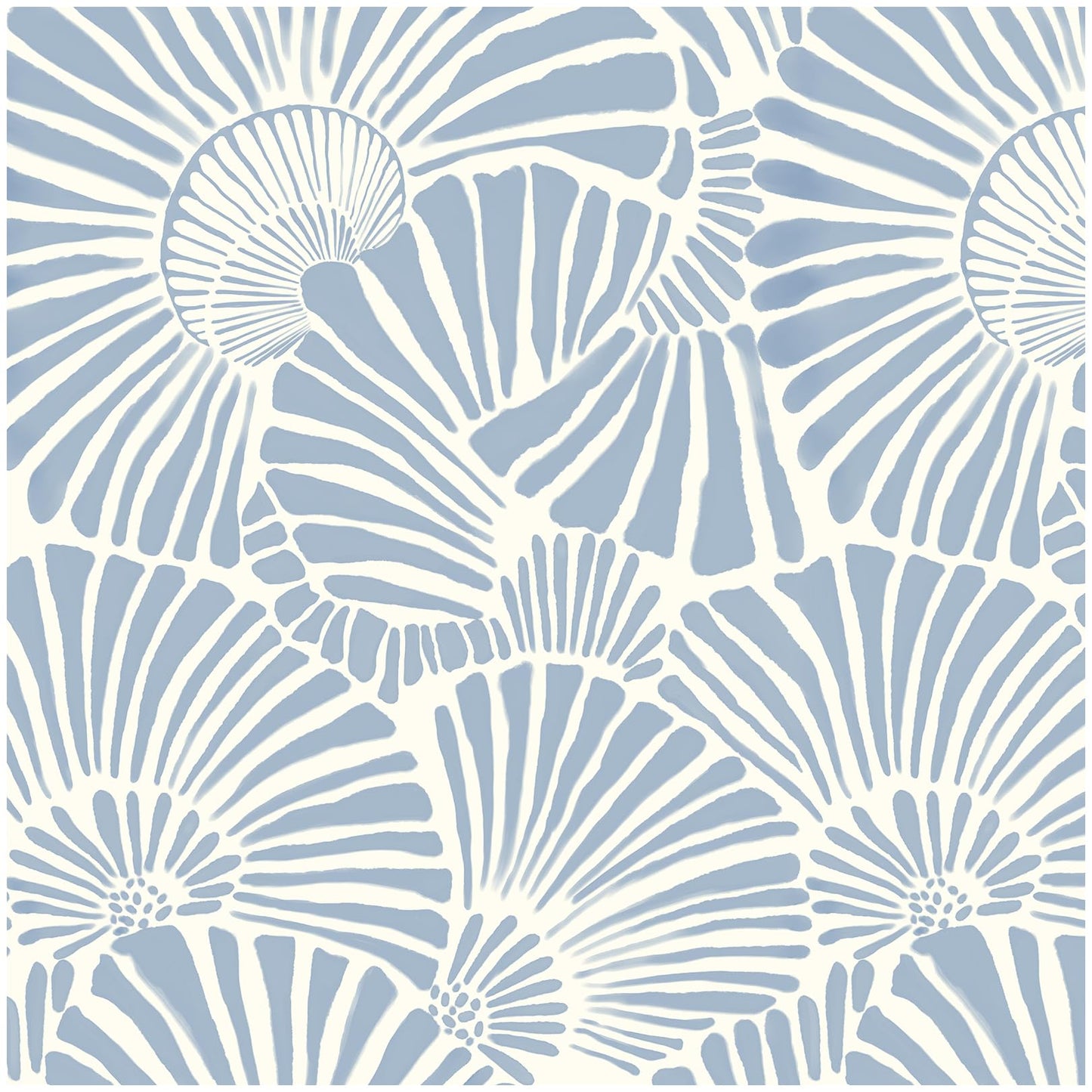 White and Blue Wallpaper Peel and Stick Wallpaper Boho 17.3"×197" Modern Wallpaper Self Adhesive Removable Wall Paper for Bedroom Blue Contact Paper for Cabinets Drawers Shelf Home Decor Vinyl Film