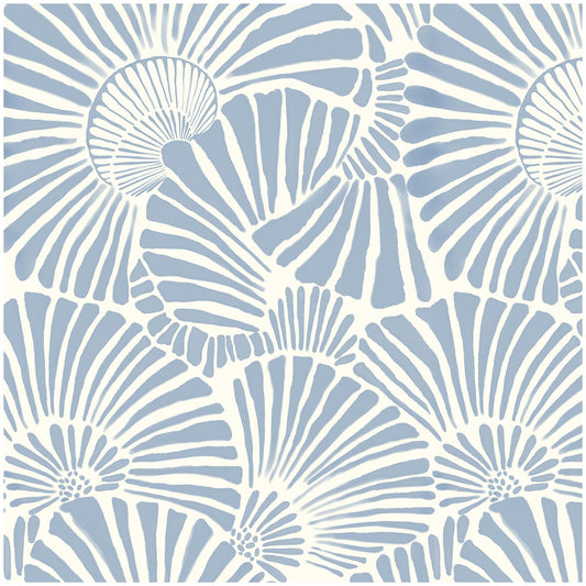White and Blue Wallpaper Peel and Stick Wallpaper Boho 17.3"×197" Modern Wallpaper Self Adhesive Removable Wall Paper for Bedroom Blue Contact Paper for Cabinets Drawers Shelf Home Decor Vinyl Film