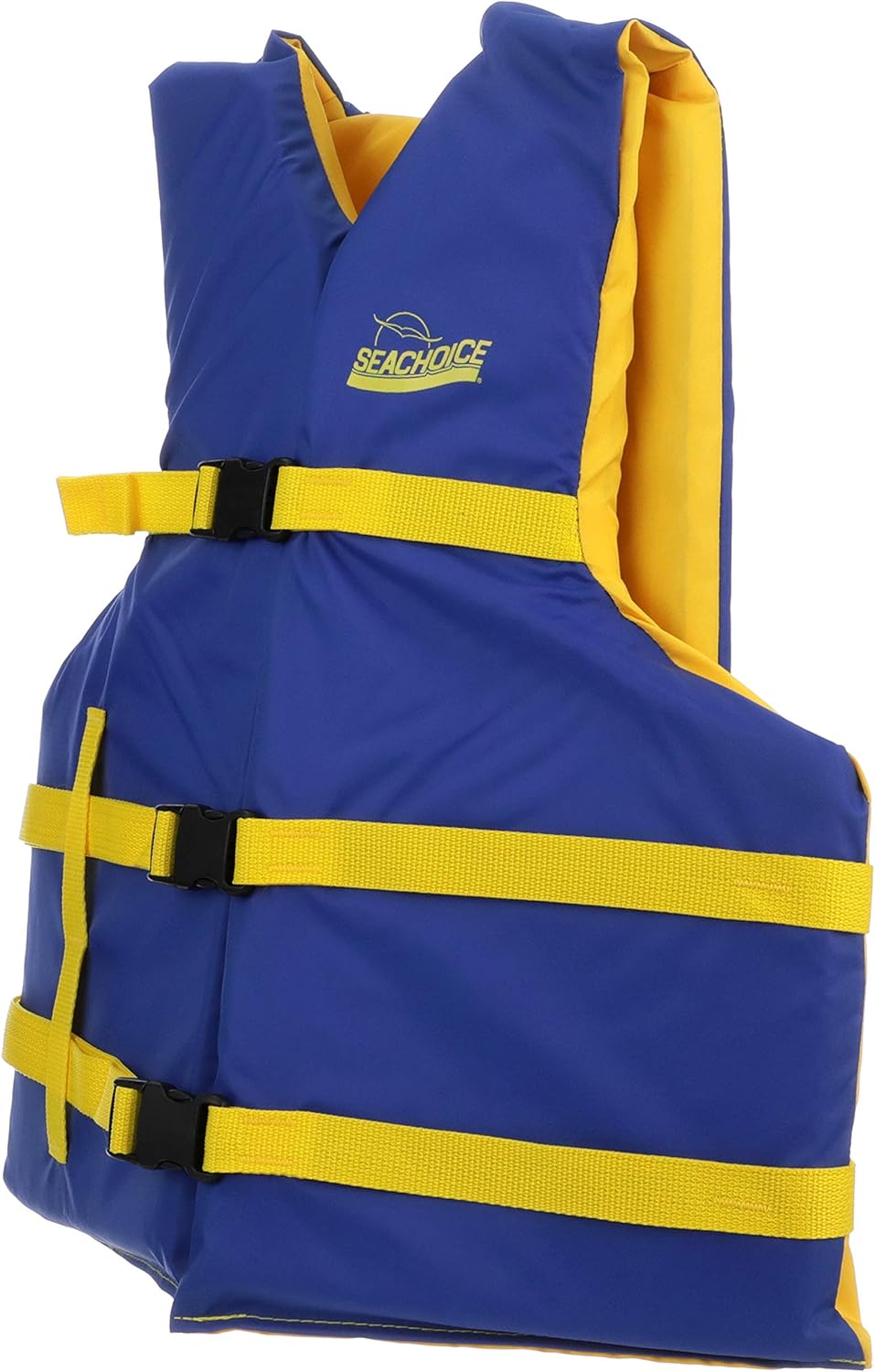Seachoice Life Jacket - Adjustable Universal Adult Boat Vest for Safety and Comfort