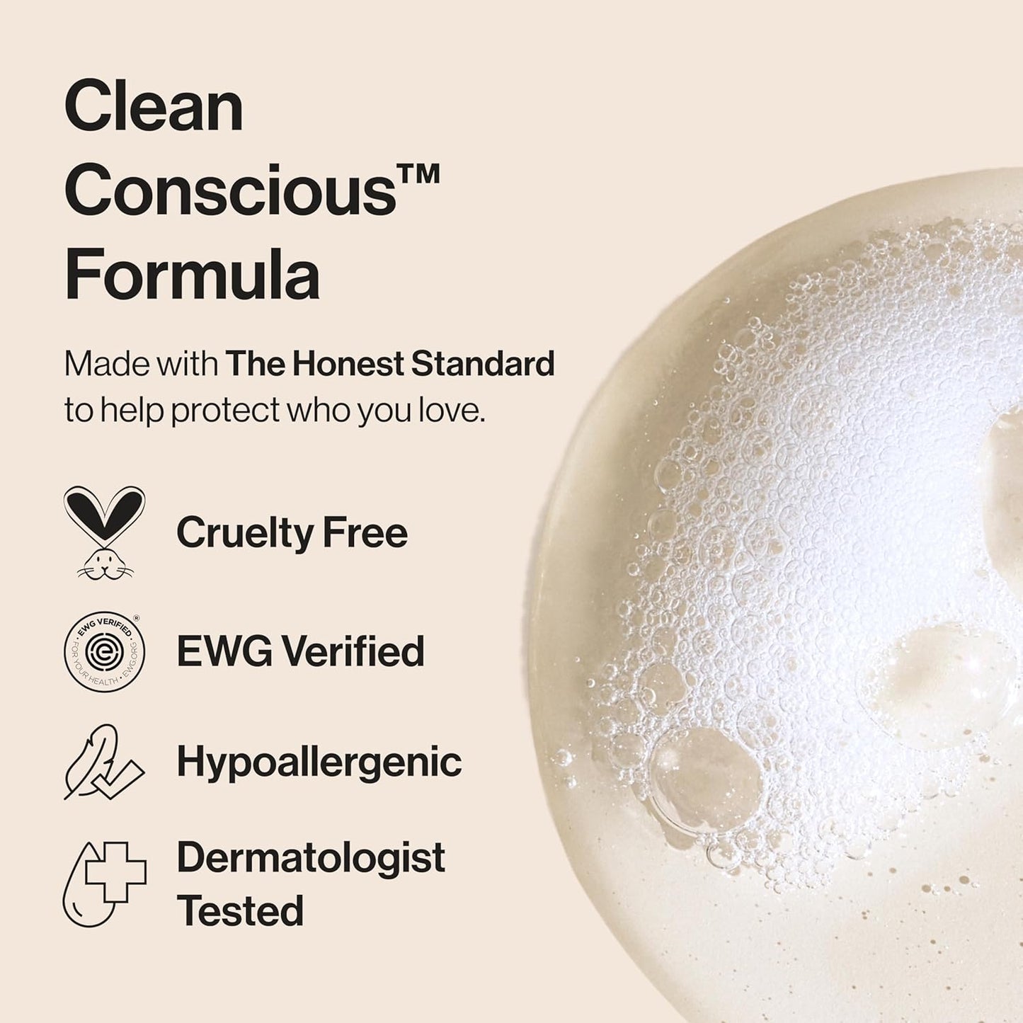 The Honest Company 2-in-1 Cleansing Shampoo & Body Wash - Gentle, Tear-Free, Hypoallergenic, Citrus Vanilla, 10 fl oz