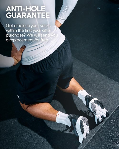DANISH ENDURANCE Ultra-Comfort Running Socks | Performance for Men & Women - 3 or 5 Pack
