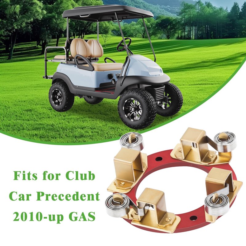 10L0L Golf Cart Club Car Precedent Starter Generator Brush Repair Set Fits 2010-Up Gas Golf Cart, Replace OEM 103953301 103347301 103347801 103347901