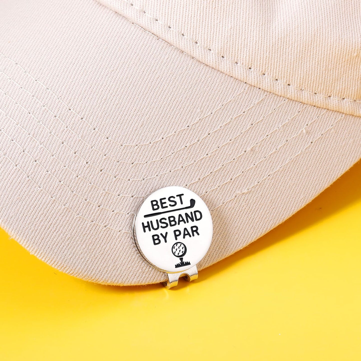TI-EDC for Him Golf Gifts for Men Golf Ball Marker Fathers Day for Men Husband Father Gifts from Wife 11 Year Anniversary Steel Gifts for Him Wedding Engagement Gifts for Groom