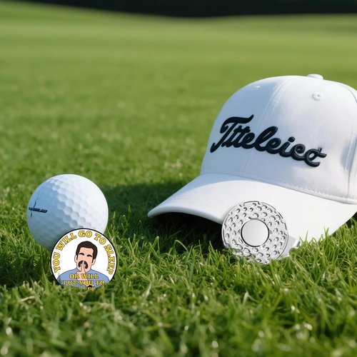 GudaAphrmix Magnetic Ball Markers Clips - Funny Golf Ball Markers with Hat Clip Magnet Gifts for Personalized Valentines, Cool Golfing Hat Decor Accessories for Golfers Putting Green Men Women Kids