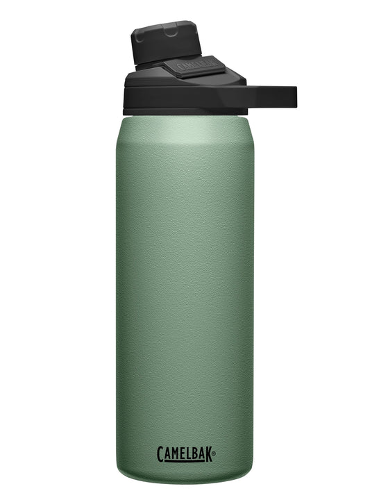CamelBak Chute Mag Vacuum Insulated Stainless Steel Water Bottle, Magnetic Leak Resistant Cap for Everyday Hydration, 25oz, Moss