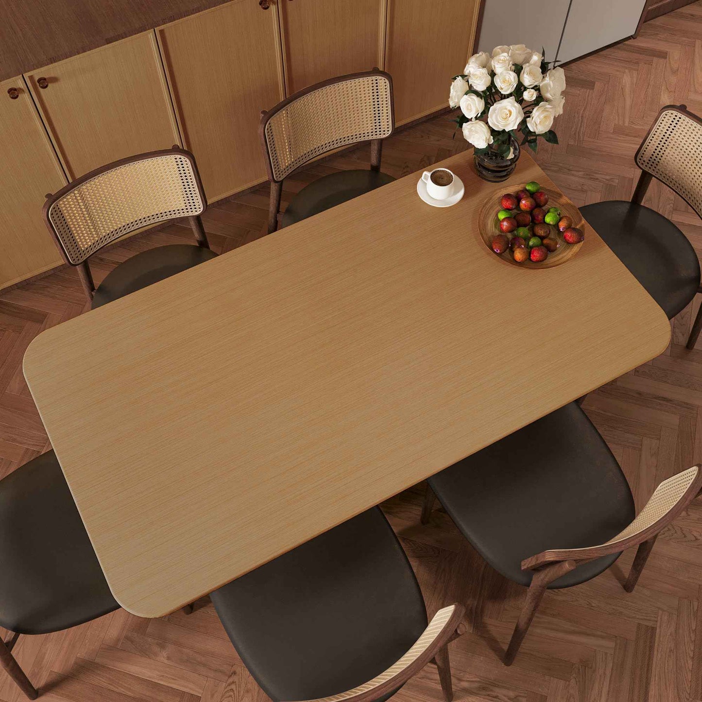 Light Brown Wood Contact Paper Thick Oak Wood Wallpaper Peel and Stick 31.5"x354" Waterproof Removable Faux Wood Grain Vinyl Wrap for Cabinets Drawers Counter Top Covers Wood Wall Paper for Walls