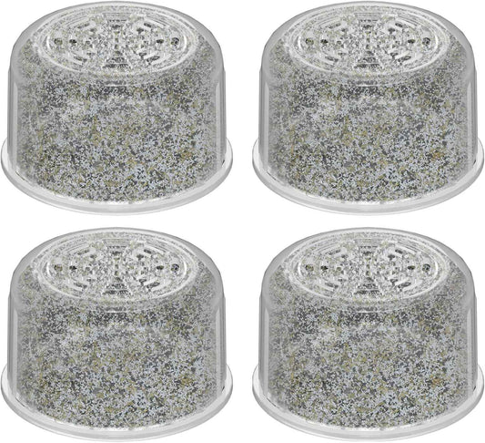 Shower Head Filter Replacement Cartridge - 4 Pack for Hard Water, Fits All Canopy Fixed & Handheld Models