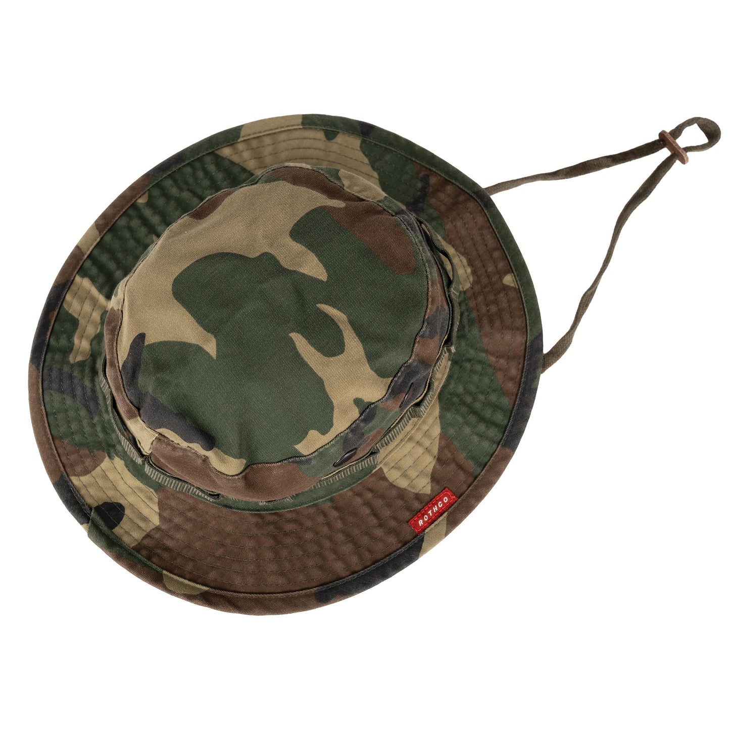 Rothco Boonie Hat - Ultimate Sun Defense for Outdoor Adventures – Woodland Camo – 8