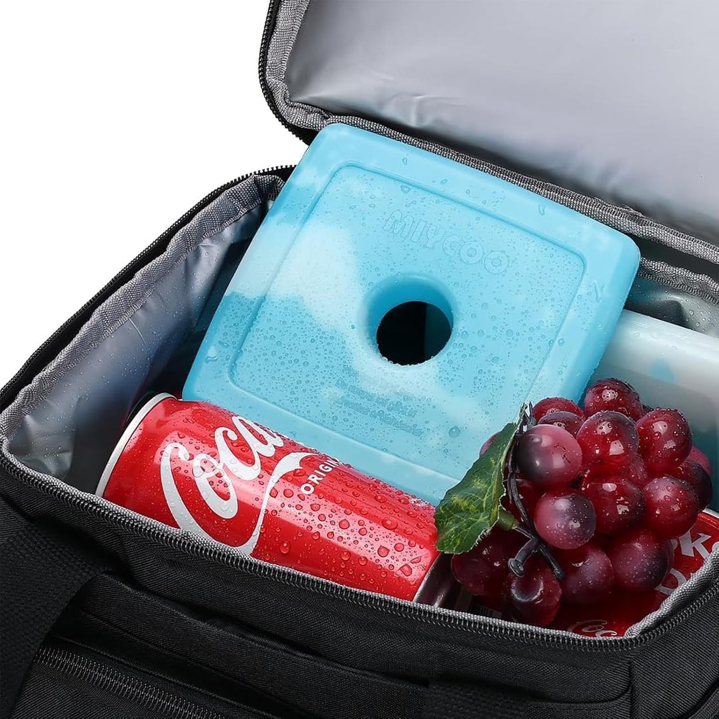 MIYCOO Ice Packs - Quick Freeze Reusable Slim Cool Packs for Lunch Boxes & Bags | Perfect for Beach, Camping, Fishing