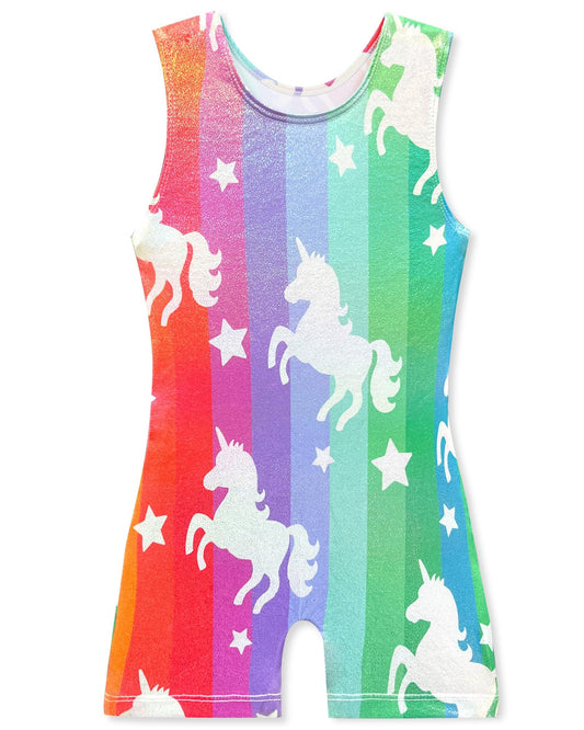 Gymnastics Leotards for Girls Toddler Biketard Unitard Tumbling Outfits