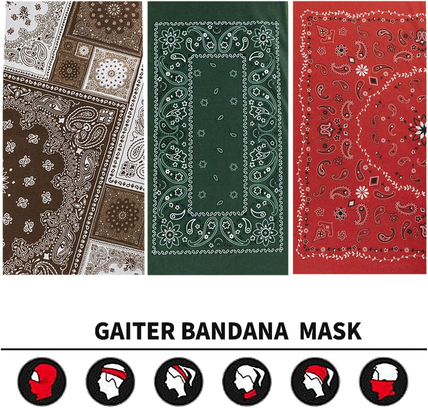 Skiennix Neck Gaiter Face Cover - Breathable Sun & Dust-Proof Mask for Cycling, Running, Hiking