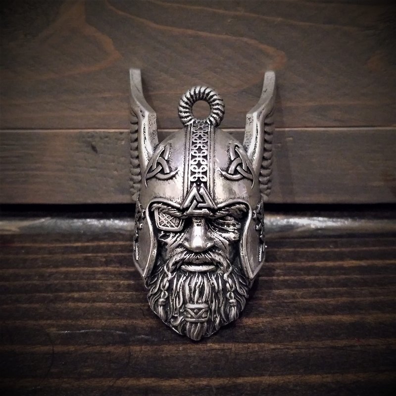 Bravo Bells Odin Viking God Motorcycle Bell Good Luck Biker Gift