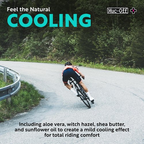 Muc-Off Luxury Chamois Cream Cycling | Anti-Chafing, Moisturizing Formula | Long-Lasting Comfort & Protection | Ideal for Cyclists, Triathletes, and Runners (250 ml (Pack of 2))