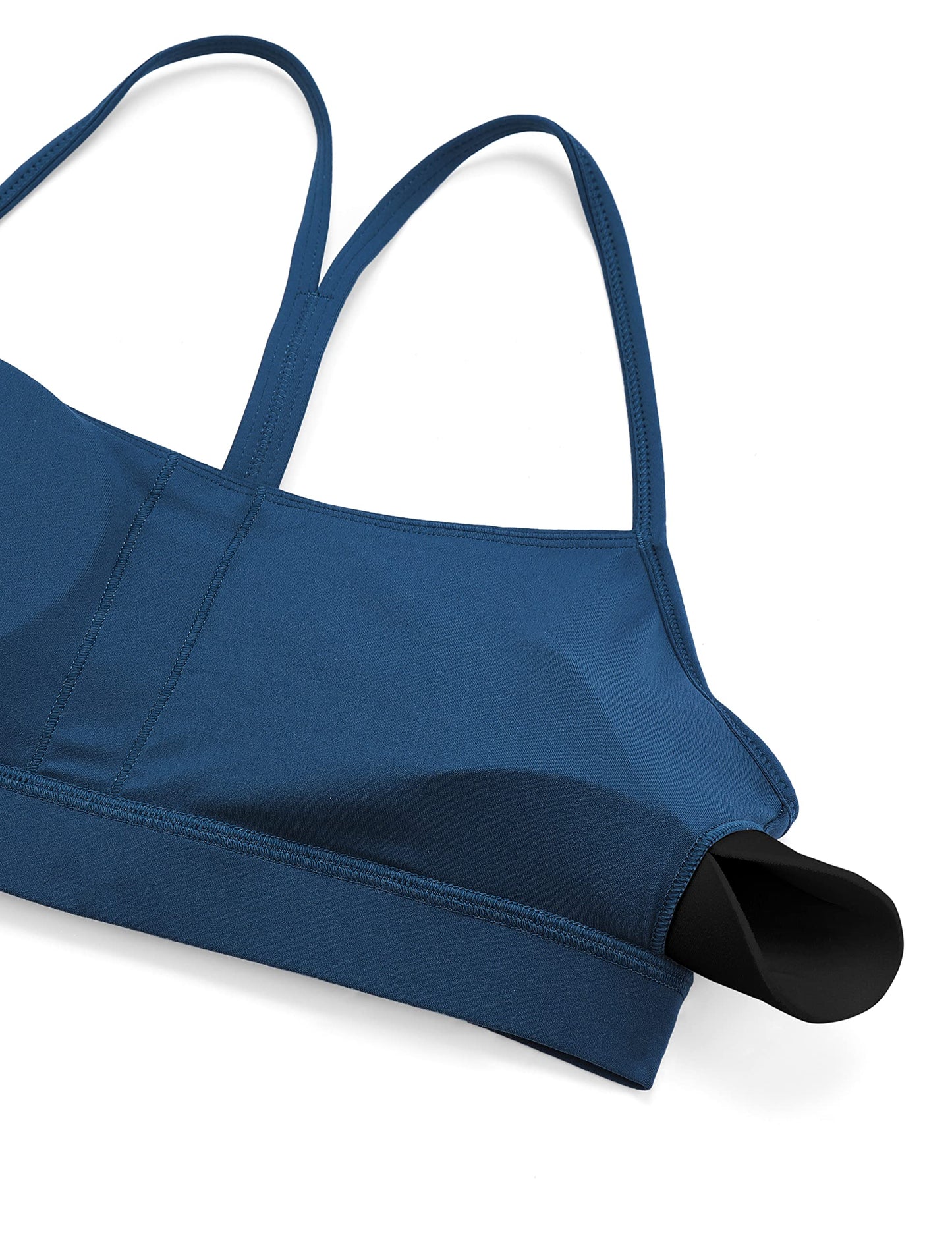 CRZ YOGA Butterluxe Y Back Sports Bras French Navy X-Small