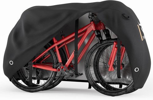 EVERBUL Bike Cover - Outdoor Waterproof Bicycle Cover for 2 or 3 Bikes | 87'' L x 47'' W x 47'' H, Heavy Duty 420D Fabric, UV & Dust Protection
