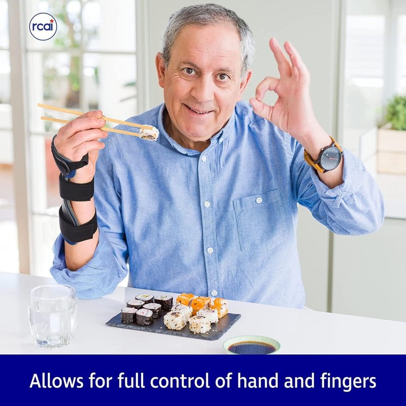 RCAI 44DCT-L-R Dorsal Carpal Tunnel Splint for Right Hand, Large