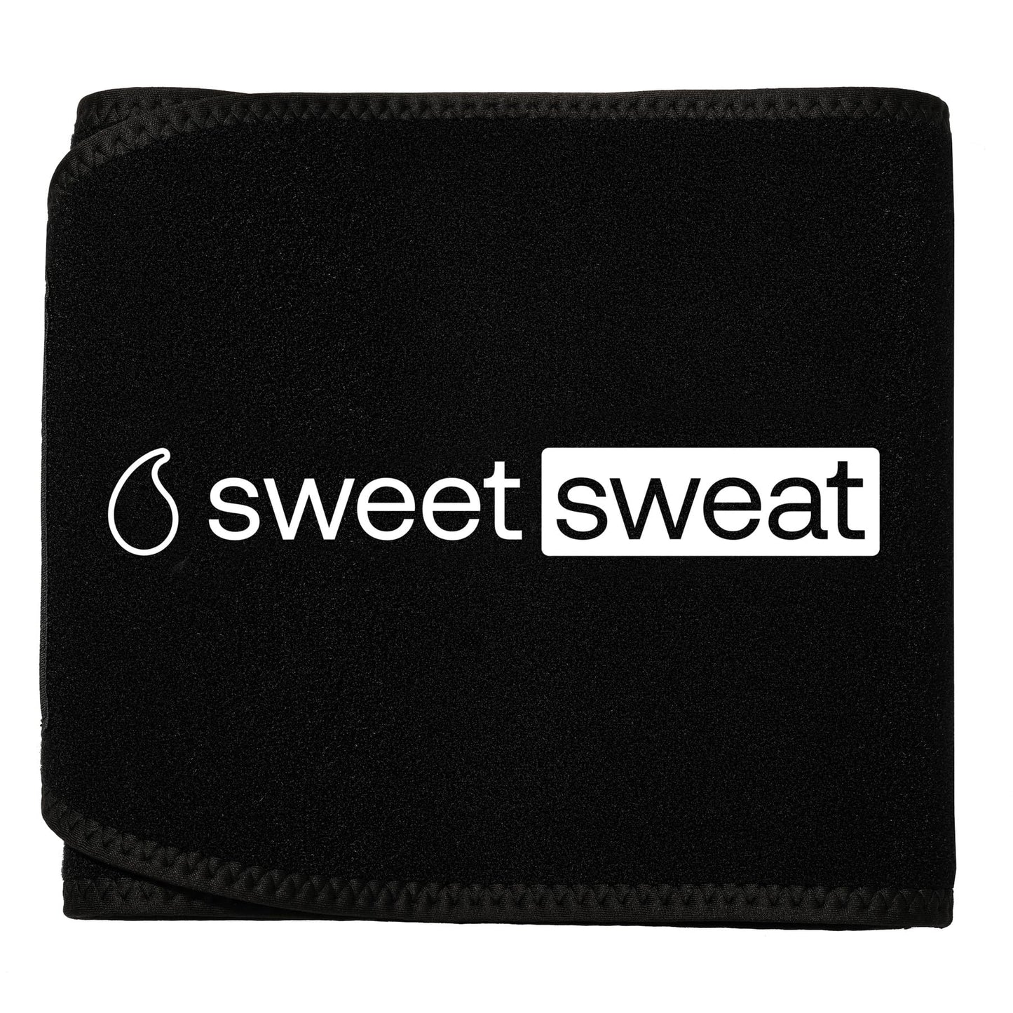 Sports Research Sweet Sweat® Waist Trimmer Eco-Series, Medium (Eco Black)