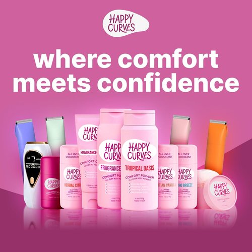 HAPPY CURVES Anti-Chafe Stick - Ultimate Chafing Defense for Women | Thighs, Underarms & More (1 Pack)