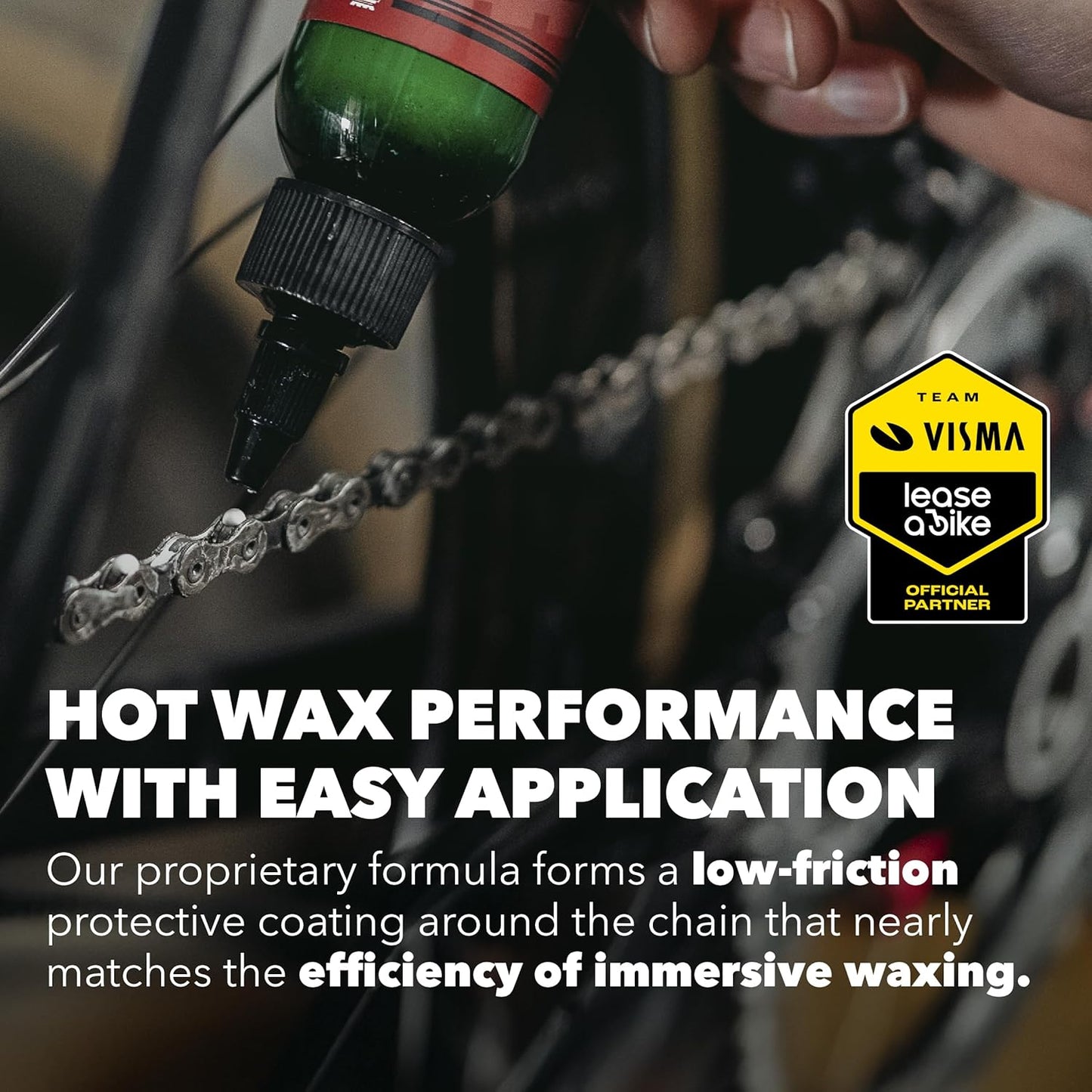 SILCA Super Secret Bike Chain Lube - Ultra Fast Liquid Wax for Smooth, Silent Performance - All Weather Formula