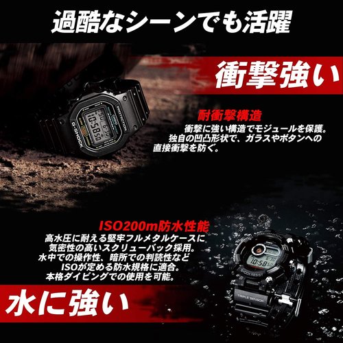 Casio G-Shock Men's Digital Dial Quartz Watch - Durable Resin | Model GWF-1000-1JF