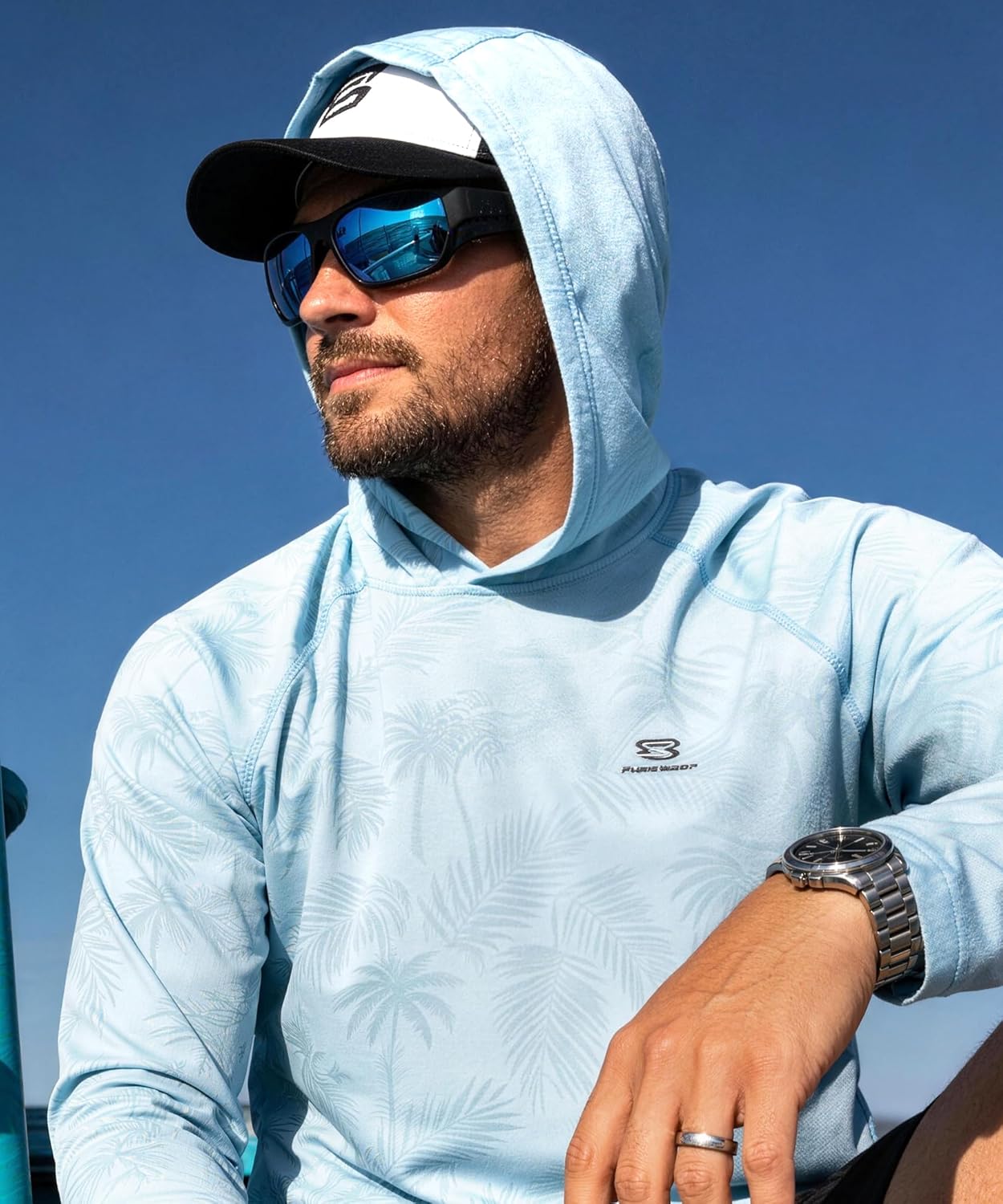 Polarized Fishing Sunglasses for Men Women, UV400 Fishing Sports Glasses for Cycling, Running & Surf