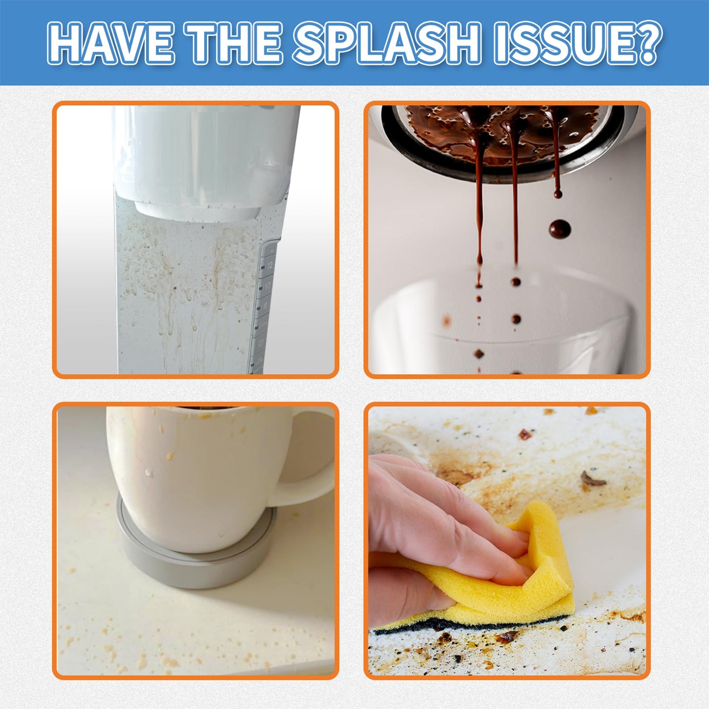 Silicone Anti-Leak Coffee Spout for Keurig K-Mini & Express - Splash-Proof Accessory, No Mess Drip-Free Design, Easy to Clean & Reusable (Black)