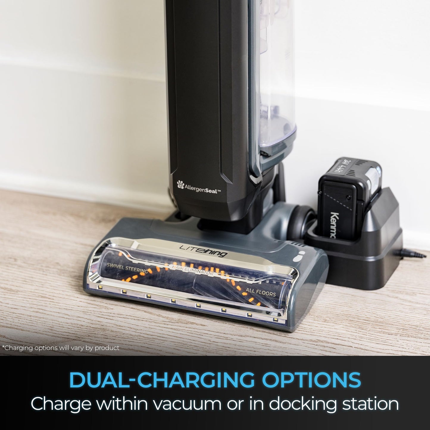 Kenmore KB5001 24V Lithium-Ion Battery Elite Litening Cordless Upright Vacuum (Models: CU7001, CU7005) or SpotLite Go Cordless Portable Carpet Spot Cleaner (Models: KW1090)