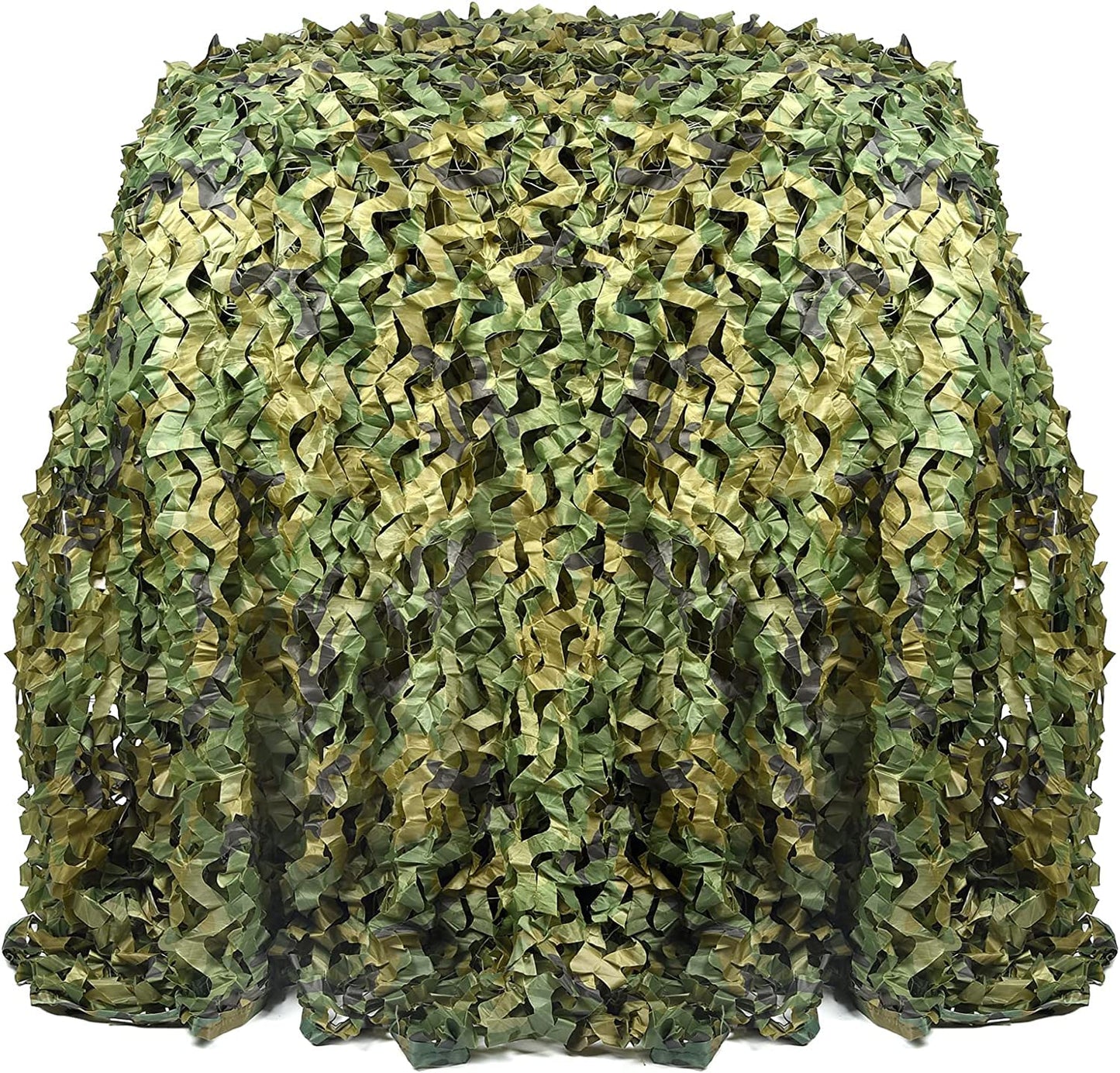 FLYEGO GEN 2 Camo Netting Camouflage Netting Hunting Blind Camo Net Camouflage Nets Military Surplus for Shooting Party Decoration Photograph Car Cover Sunshade（10ft x 20ft, Woodland）