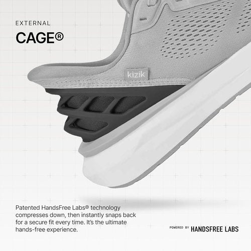 Kizik Athens 2 Slip-On Shoes for Men - Comfortable All-Day Wear | Wide Toe Box for Easy Slip-On