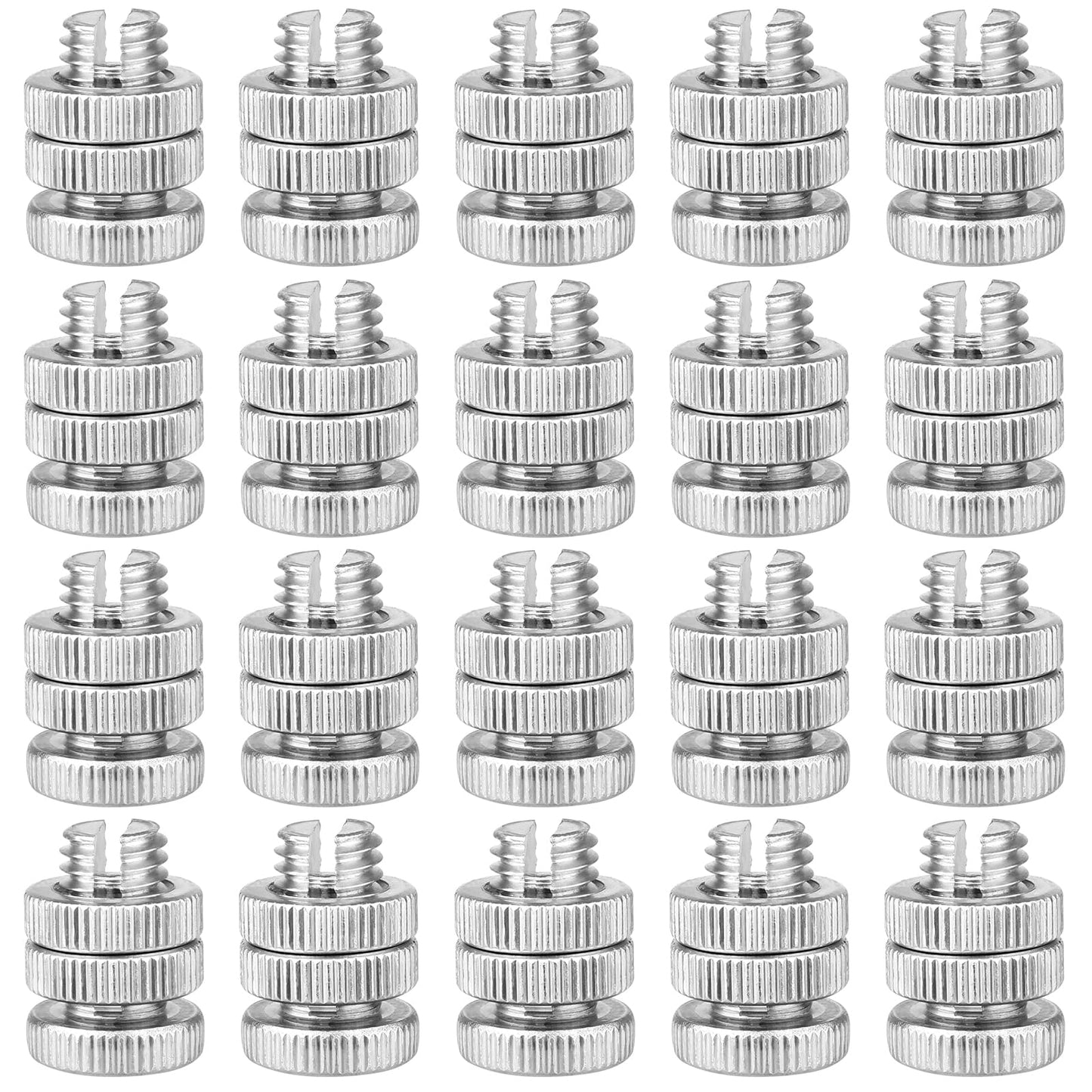 20 Pieces Split Bolt Joint Clamp Wire Connector Electrical Fence Connector Aluminium Alloy for Multiple Electric Fence