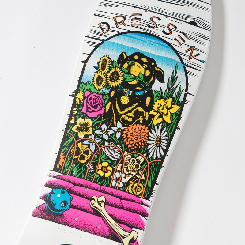 Santa Cruz Dressen Pup Reissue 9.5in x 29.44in Skateboard Decks