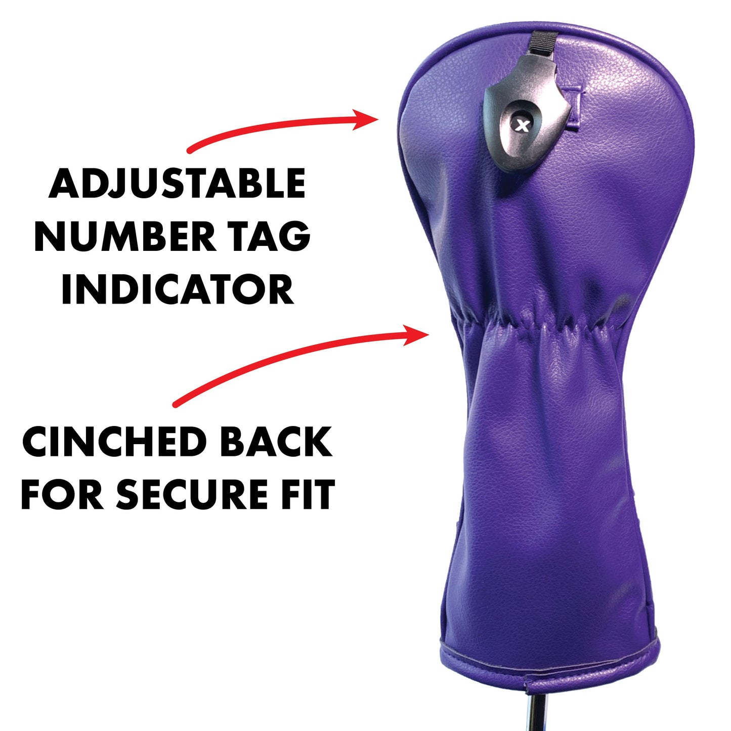 Team Golf NCAA Vintage Fairway Headcover (Printed), Fits All Fairway, Hybrid and Utility Clubs