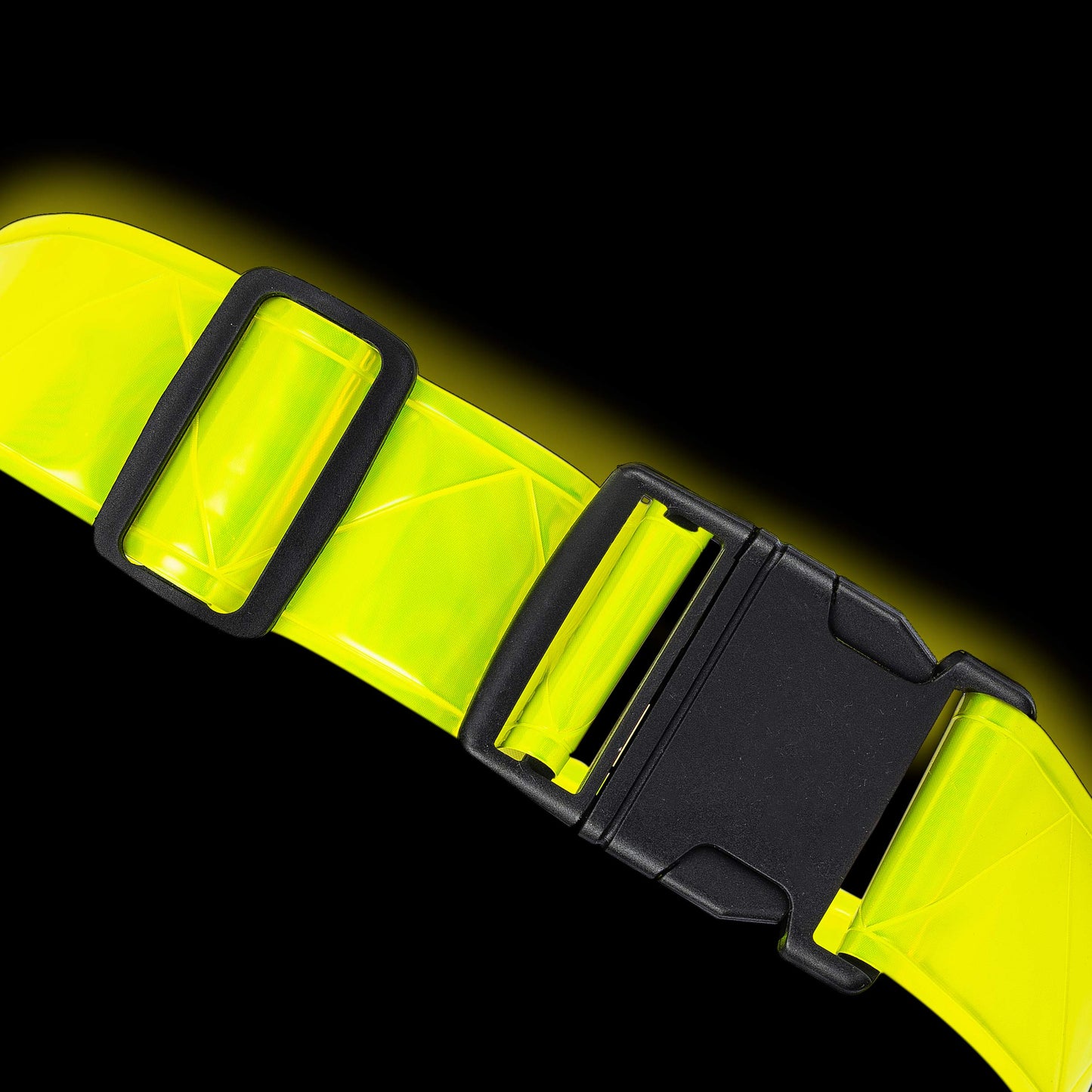 DASHGLOW - 4 Pack - Reflective Glow Belt Safety Gear, Pt Belt, For Running Cycling Walking Marathon Military.