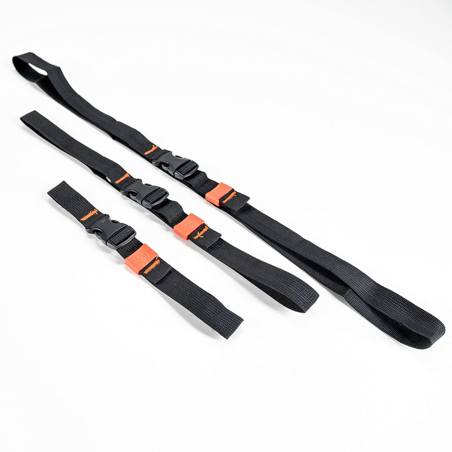 GEAR AID Utility Straps with Side-Release Buckle, Secure and Compress Camping, Biking, Hunting, Boating Gear, 1" Width, 40" Length