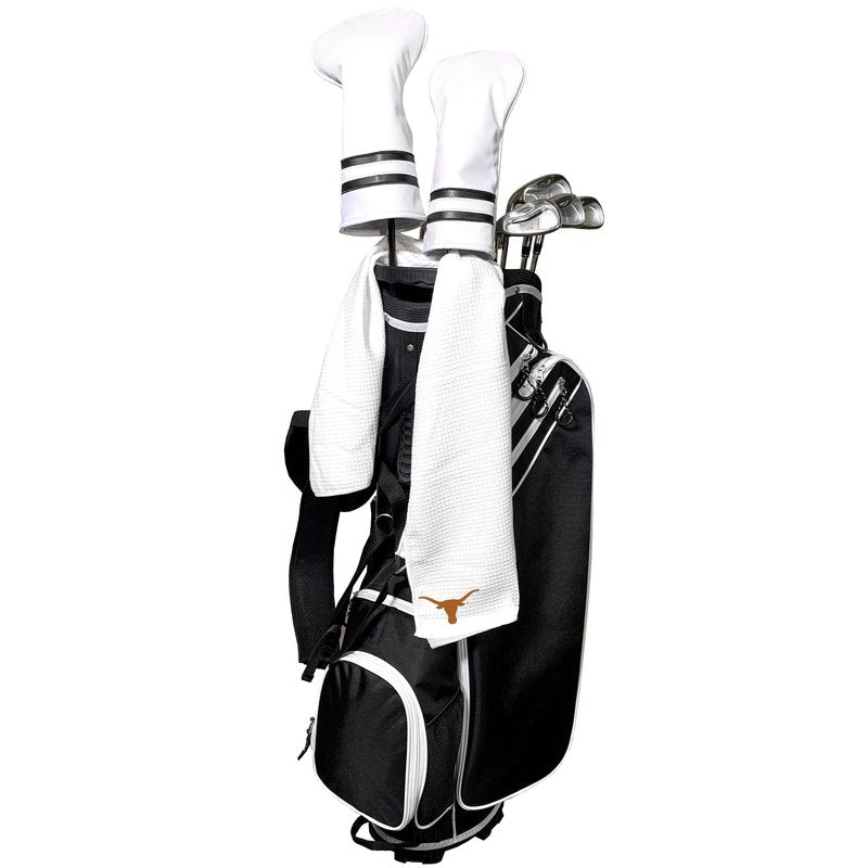 Team Golf NCAA Texas Longhorns Microfiber Golf Towel, 16x40 (Multicolor)