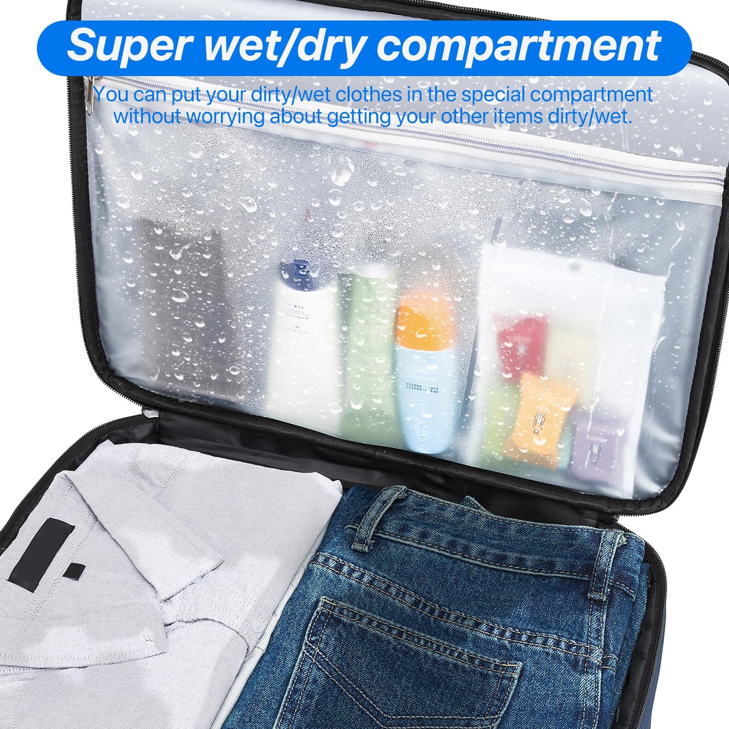 Golf Trunk Organizer, 3 Layer Golf Accessories for Men, 2 Pair Shoes Separate Ventilated Compartment Golf Organizer for Car, Balls, Clothes, Gloves, Accessories Golf Gifts