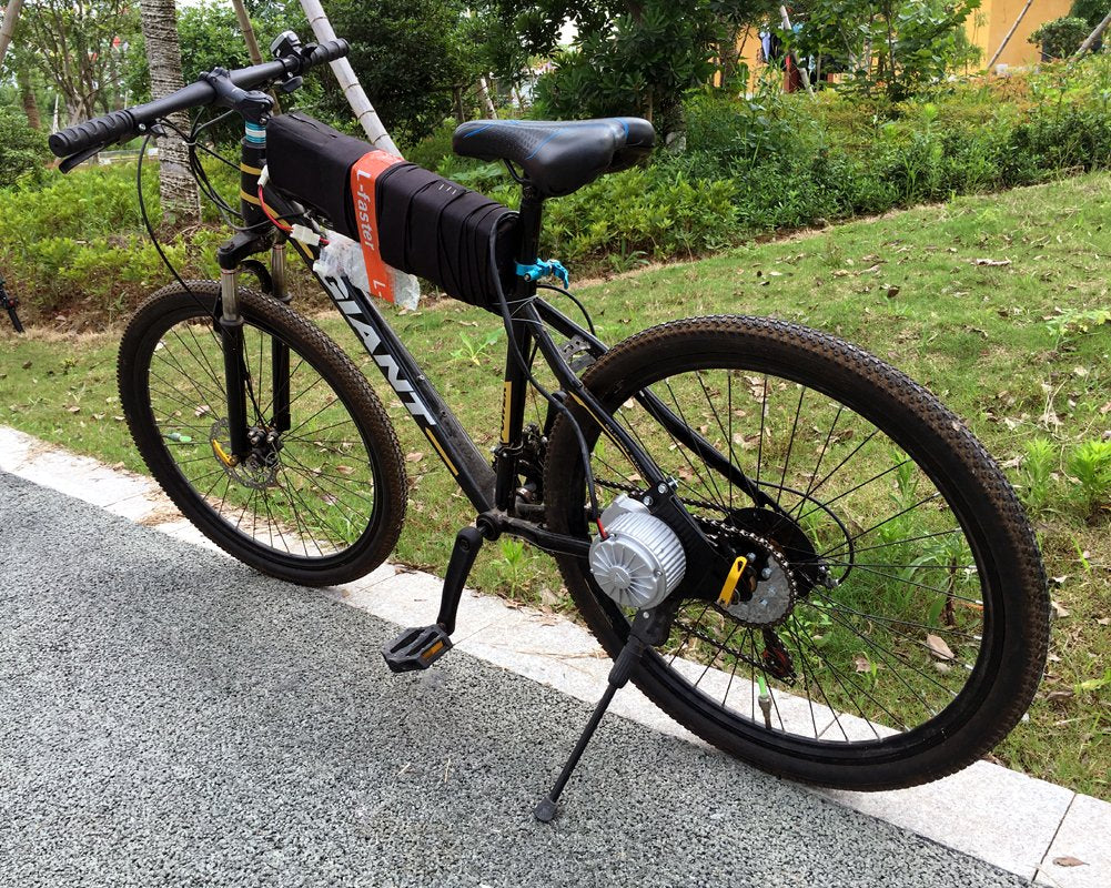 Bicycle Spoke Chain Wheel Bike Rear Wheel 32T Sprocket for Our Left Drive Motor Kit 16T Freewheel with Adapter for Motor MY1016Z (16T Motor Freewheel)