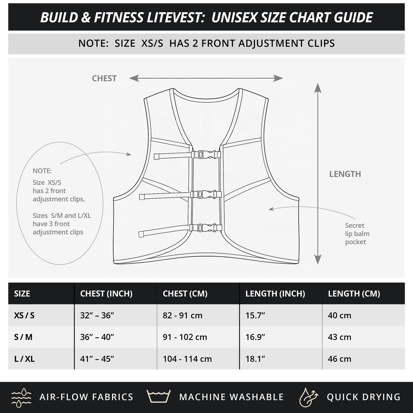 Build & Fitness LITEVEST Running Vest with 2X 500ml Soft Flasks – 7 Pockets, Lightweight, Breathable Hydration Vest – Premium, Secure, Comfort & Style for Training, Trails, Marathons & Everyday Runs