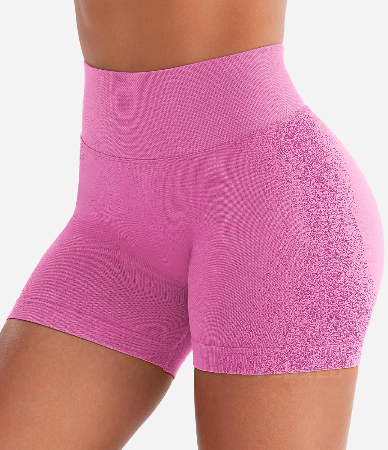 YEOREO Workout Shorts - 4.5" Biker Gym Shorts with Tummy Control & Scrunch Butt Lift | Ideal for Running & Yoga