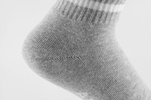 ANT21T Antrop WoMen Quarter Crew Cotton Heel Tab Athletic Running Cushion Socks (US, Numeric, 9, 11, Regular, Regular，6 Pairs, Black*2+Gray*2+White*2)
