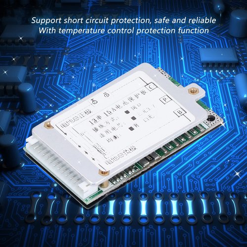 Lithium Ion Battery Pack 48V 15A 13s 13s Aluminum Alloy Board with Balancing for Electric Vehicles Scooters