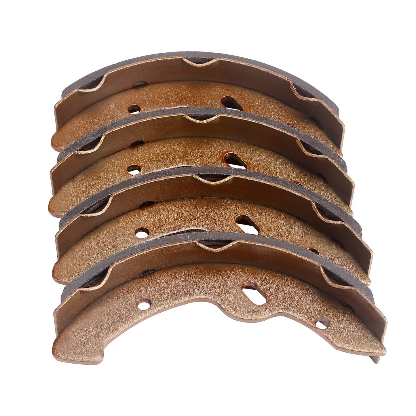 10L0L Brake Shoes for EZGO TXT 1997-2009.5, EZGO RXV Gas 2008-up, Workhorse 1996+, for Yamaha G9-G28 1994-2006 Golf Cart, Cushman Columbia Motrec Melex etc. OEM# 27943G01 70794G01 70795G01