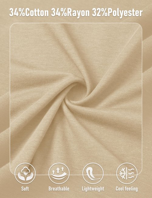 MAGCOMSEN Mens Tank Tops UV Protection Shirts Lightweight Breathable Sleeveless Undershirt UPF 50+ Running Gym Muscle Shirts Light Apricot L