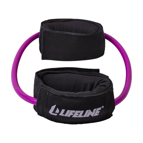 Lifeline Fitness Monster Walk Lower Body Resistance Bands with Ankle Cuffs - Durable Home Gym Equipment for Agility, Exercise, and Lower Body Strength – Multiple Resistance Levels Available 20 Pound