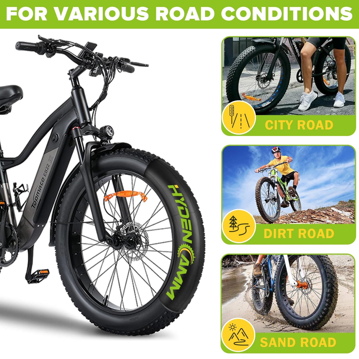 2 Pack 26x4.0 Fat Bike Tube, 26x3.5/4.0 E-Bike Fat Bicycle Inner Tube AV Schrader Valve with 2 Tire Levers, 26 x 4.0 Fat Tire Bike Inner Tubes for Ebike Electric Bicycle Road Mountain