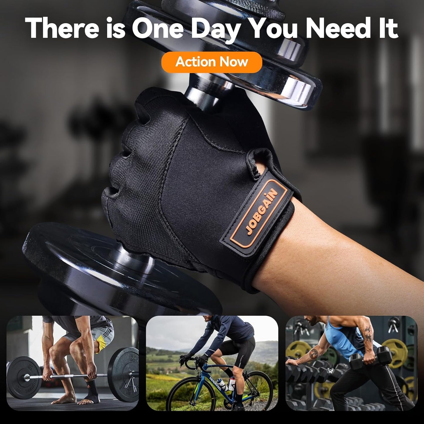 Skiennix Workout Gloves - Breathable Weight Lifting Gloves with Full Palm Protection | Ideal for Gym & Fitness