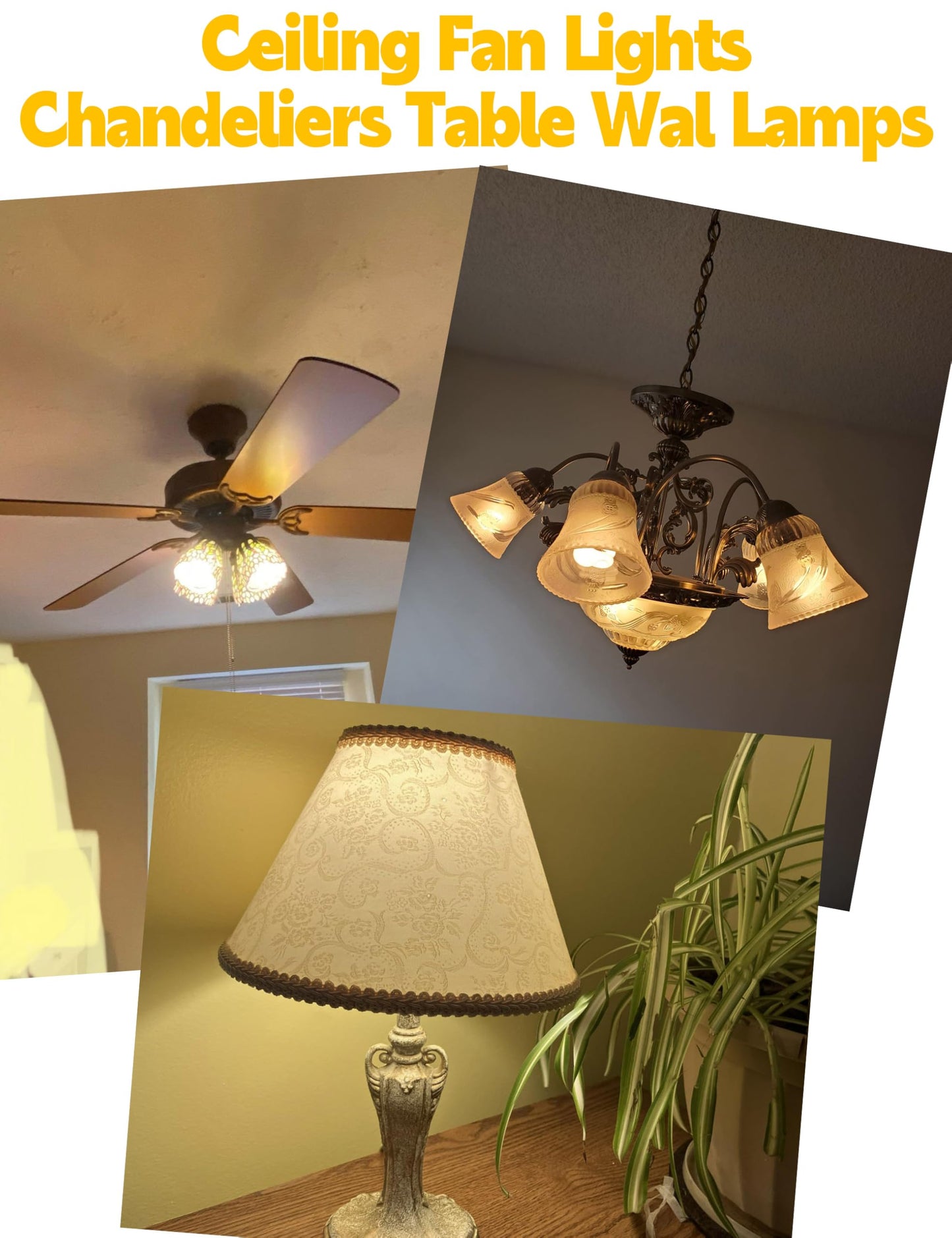 Xyanmc E26 LED Home Appliance Light Bulb 4Watt 120V, 40W Equivalent, A15 Bulbs 400LM 2700K Warm White, E26 Medium Base Freezer Ceiling Fan Chandeliers Table Wall Floor Lamps Non-Dimmable 2PCS